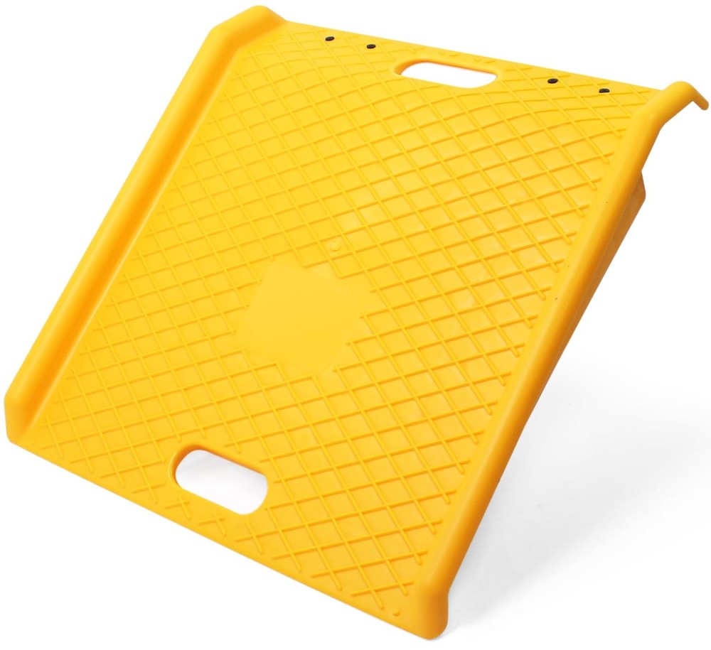 Portable Curb Ramp 1000 lbs Capacity Heavy Duty Polypropylene Loading Ramp fo…