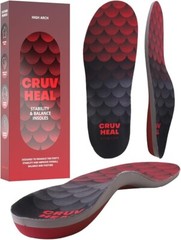 Cruv Heal Orthotic Work Insoles High Arch Support Size Medium (M 8 – 9.5) NEW