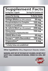 Memory booster and focus supplement – Brain & Memory BOOSTER FORMULA 777 – 2B