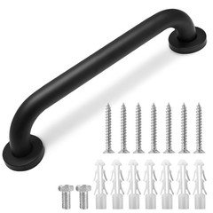 PHITUODA 12 Inch Shower Grab Bar Stainless Steel Stairs Grab Indoor & Outdoor…