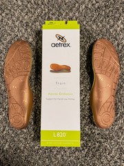 NEW Aetrex L820 Women’s Size 6 Train Orthotic Insoles – For Flat & Low Arches