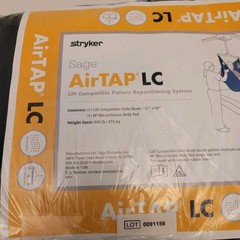 Stryker Sage AirTap LC Patient Repositioning System Guide Sheet Body Pad #7289*