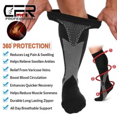 Compression Socks Stockings Womens Mens Knee High Medical 20-30 mmHG S/M-X/XL DS