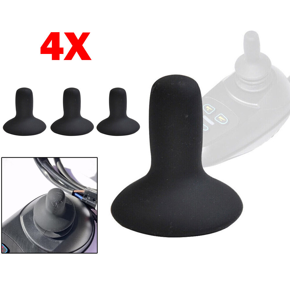4XRubber Joystick Knob Button For Hoveround Shoprider Electric Wheelchair Jet US