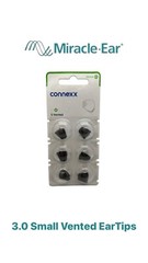 Miracle-Ear 3.0 Sleeves/Eartips Latest Generation Size Small Vented (6 pack)