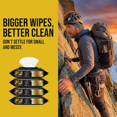 – Flushable Wipes for Men – Aloe Vera and Vitamin E – Non-Woven – 640 Count Pack