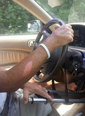 Freedom Staff CHA‑720 Thumb‑Control Hand Controls Portable Adaptive Driving Aid