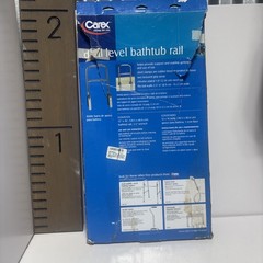 Open Box NEW – CAREX DUAL LEVEL BATHTUB SAFETY RAIL NEW IN PACKAGE B203-00