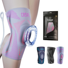Knee Brace Compression Sleeve Support Joint Pain Arthritis Relief For Sport Gym