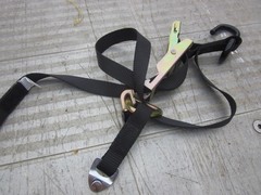 Q’Straint Safehaven Wheelchair Tie-Down System M-Series Straps Track Transport