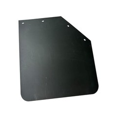 2PCS Universal Heavy Duty Polymer Mudflaps Black Angled Splash Guard 24×30 Inch