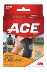 Ace Compression Knee Support Soft Neoprene Blend Panel Small Medium Size 1 ct