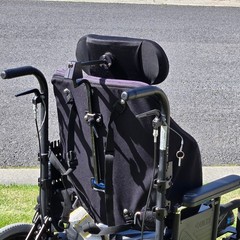 Quickie Tilt In Space 19.5×19 Wheelchair Invacare Back Acta Embrace Cushion