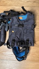 Firefly Upsee Upright Mobility Harness Denim & Blue Foot Straps NOT Included MED