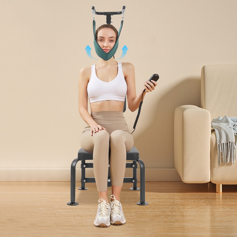 Stretching Training Equipment Electric Neck Stretcher Cervical Traction Device
