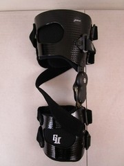 G II Extreme Carbon Eclipse ACL MCL Right Knee Brace 23240 L-XL