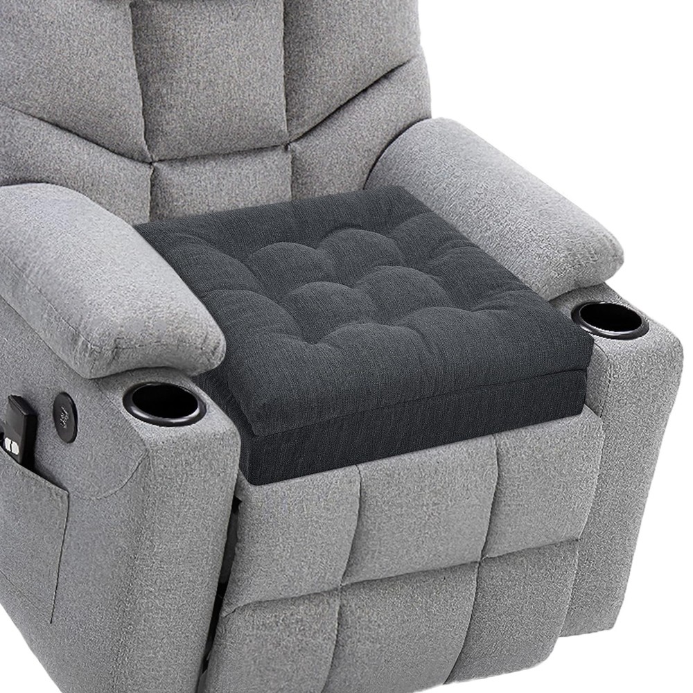 HAVARGO Recliner Cushions for Elderly, 20x20x5 Inch Thick Chair 20x20x5, Gray