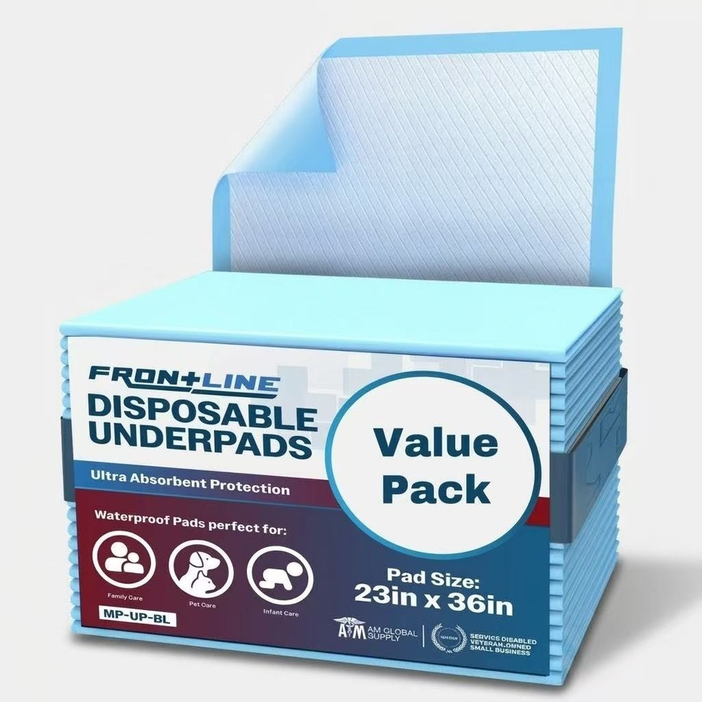 23″x36″ Disposable Underpads Ultra Absorbent Bed Liners Protection Pads Bulk