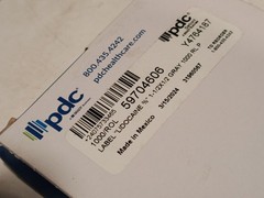Asstd PDC Healthcare, Delta, other medical hospital labels, %/Biohazard/IV/more