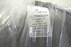 New DeRoyal Ultralign Back Support Brace LSO Non Tapered XX-Large UPT3730-15