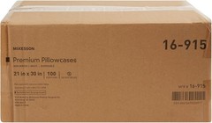 Disposable Non-Woven Pillowcases 21″ x 30″ Pack of 100 Standard White Pillow