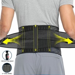 Fajas Para HombreS De Trabajo Que Trabajan Apoyando Espalda Baja Ajustable Strap