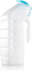 Urinals for Men with Translucent Lid 32 Oz Bottle 2 Pack Glow Dark
