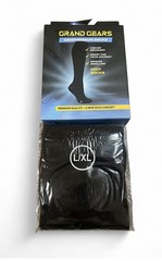 Compression Socks L/XL Black Knee High Circulation Recovery Brand Gears NEW