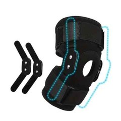 Hinged Knee Brace Sleeve Compression Support Meniscus Joint Pain Arthritis Sport