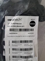 Coretech 845 OA Knee Brace Right Knee Medium Size Left
