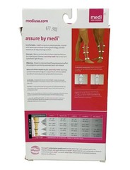 Medi Mediven Assure 20-30 mmHg Thigh w/Silicone Top-Band Closed Toe 13901 Beige