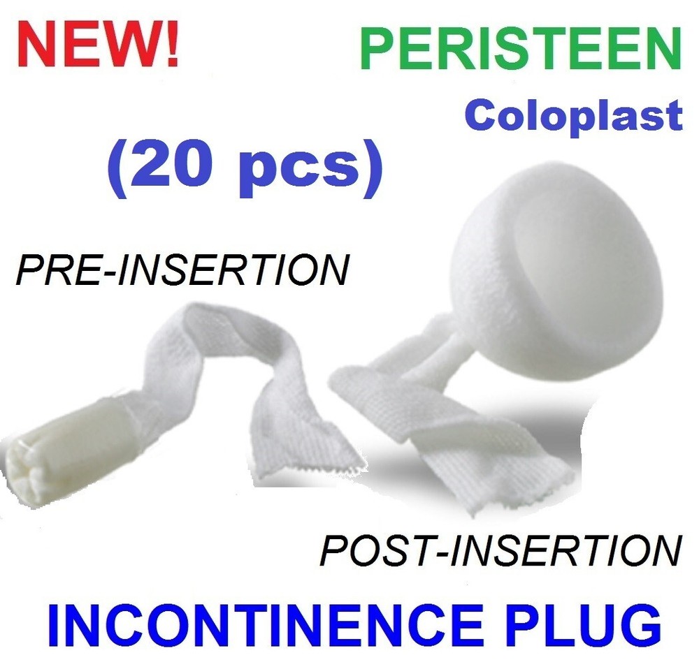 Bowel Control Insert Effective Treatment Discreet Leakage Protection Small 20pc