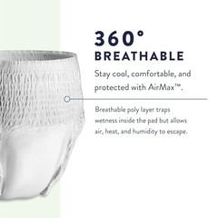Prevail Per-Fit Protective Underwear Medium 80 Count Extra Absorbency