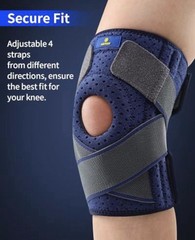 ABYON Knee Brace for Men and Women 2x Large (Pack of 1), Blue