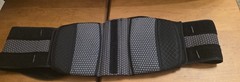Corflex Outlast Lace Align Spine Adjustable Back Brace Universal Gray/black
