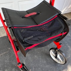 Drive Medical Nitro Euro Style Tall Rollator Walker GV974RD-T (also RTL10266-T)