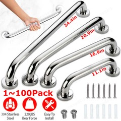LOT Commercial Grab Bar Bath Bathroom Safety Handicap Stainless Steel Hand Rail