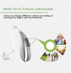 Bluetooth Connectivity, Comes with a Portable Charging Case, Hearing Aids