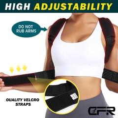Shoulder Posture Correction Adjustable for Low Back Support Brace Band Men Women