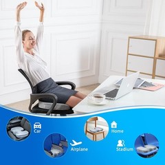 Cushion Lab Patented Pressure Relief Seat Cushion for Long Sitting Hours New
