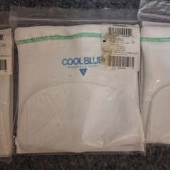 Cool Blue Prosthetic Socks 3-Pack Lot 3-Ply Size 5 6 Green CB3XWSH2 SPS 424443