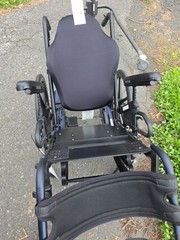 Ki Mobility Focus CR Tilt-In-Space Manual Wheelchair, Comfort Back