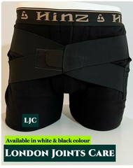 Hernia Support Underwear Inguinal Truss Boxer shorts pants Removable pads NHS UK