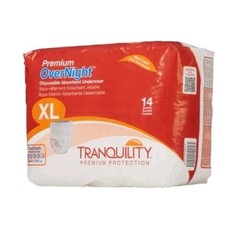 Tranquility Premium OverNight Adult Underwear Pull On X-Large 48-66in Pack of 14