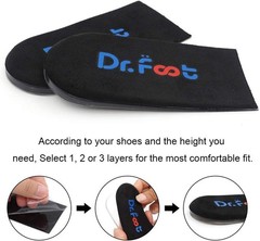 s Adjustable Orthopedic Heel Lift Inserts, Height Increase Insole for Leg Len…