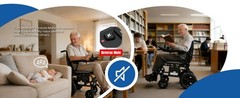 Electric Wheelchairs for Adults & Seniors Foldable Durable 36 lbs Lightweight
