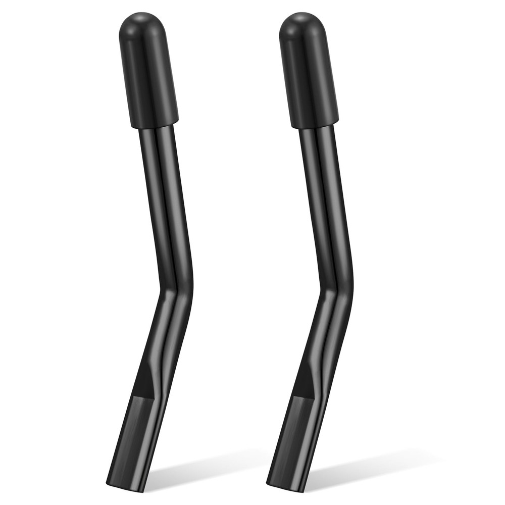 Tandefio 2 Pcs Wheelchair Brake Extenders 5 Inch, Black