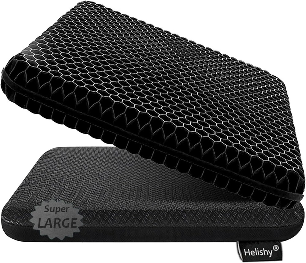 Gel Seat Cushion for Long Sitting Extra Thick Gel Cushion for Wheelchair Soft