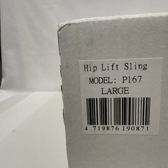 Hip Lift Sling (Large) Solid Fabric, Non-Slip Polyester Sling, Inner Thigh Rhino