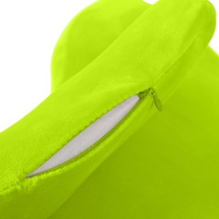 Bed Pillow Ergonomic Spinal Posture Support Cushion Memory Foam Green 23″Lx8″H